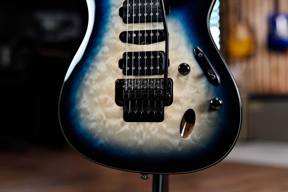 Ibanez Signature JIVAJR Nita Strauss in Deep Sea Blonde - Image 6