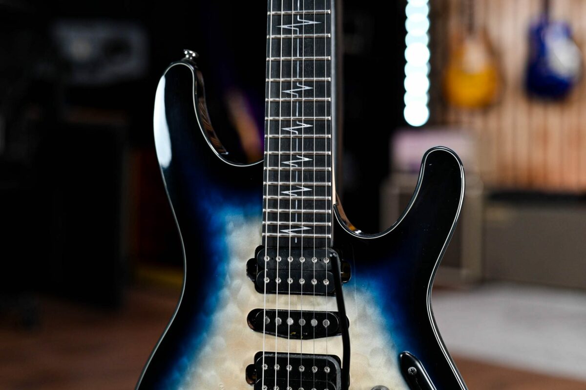 Ibanez Signature JIVAJR Nita Strauss in Deep Sea Blonde - Image 5