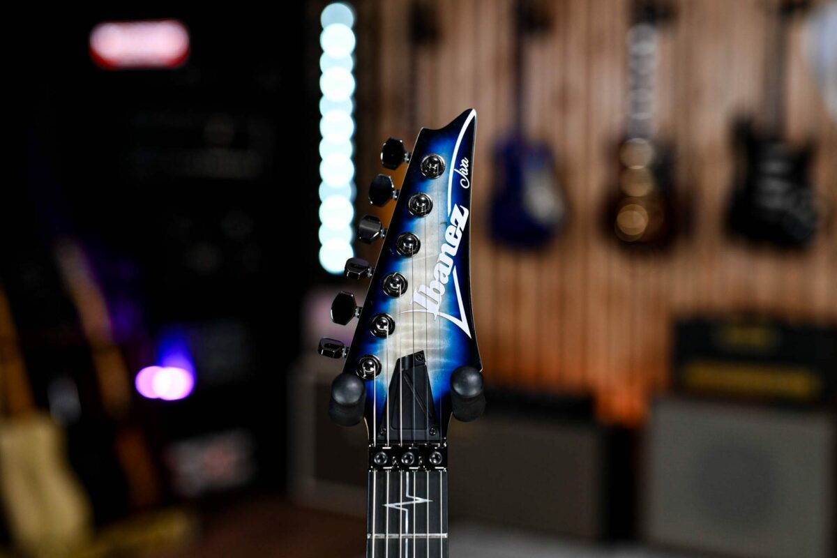 Ibanez Signature JIVAJR Nita Strauss in Deep Sea Blonde - Image 3