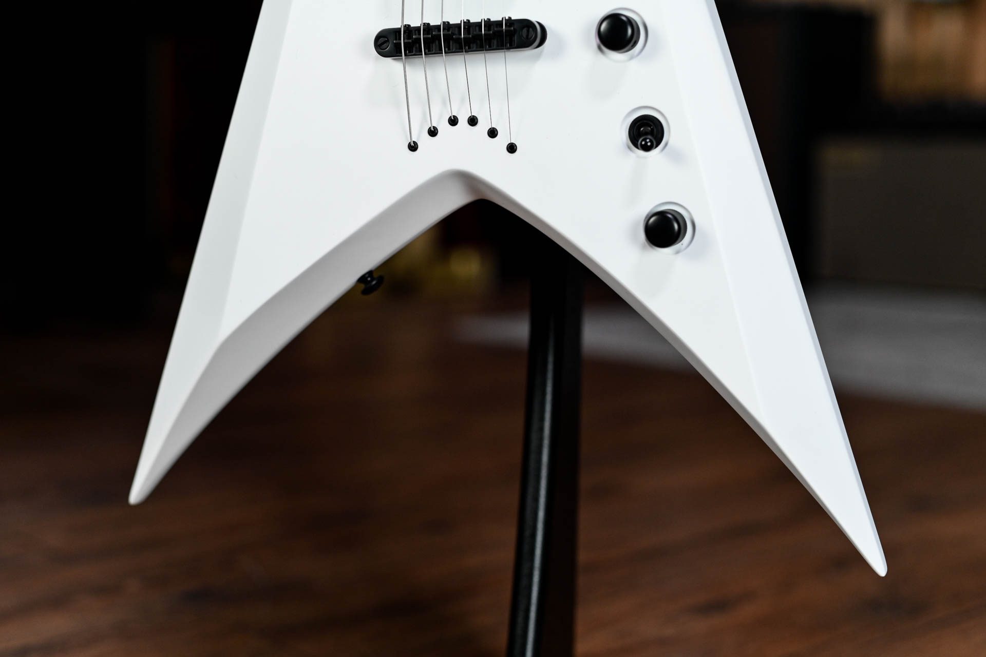 Solar Guitars V2.6W in White Matte - Guitar Gear Giveaway