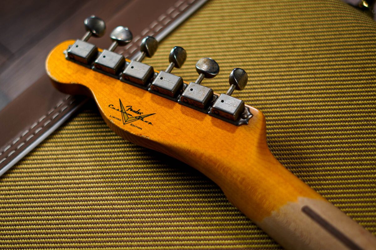 Fender Limited Edition Custom Shop ‘51 Telecaster Relic In Aged Copper - Image 9