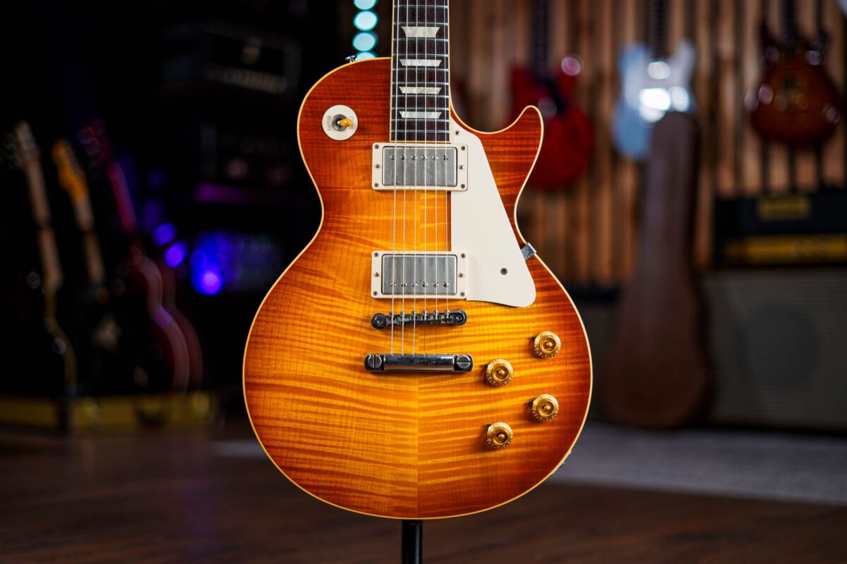 Gibson Custom Shop R9 1959 Reissue Les Paul in Honeyburst