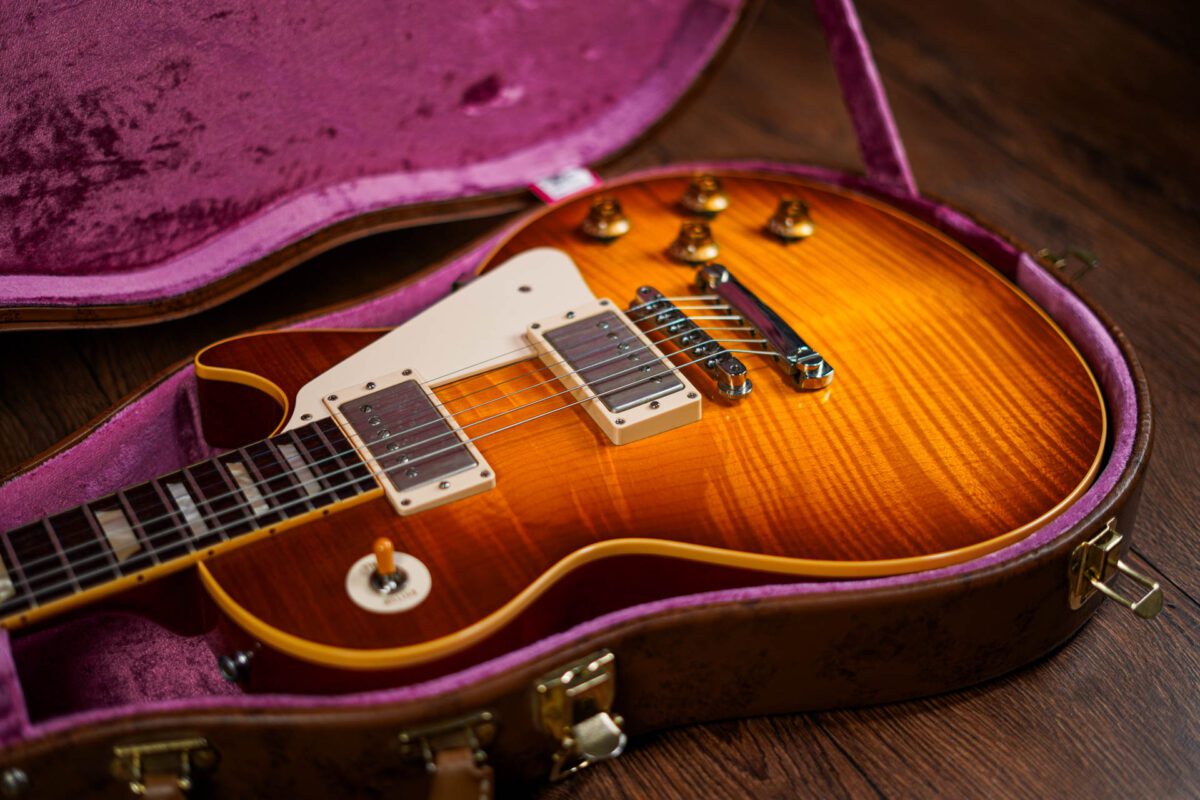 Gibson Custom Shop R9 1959 Reissue Les Paul in Honeyburst - Image 3