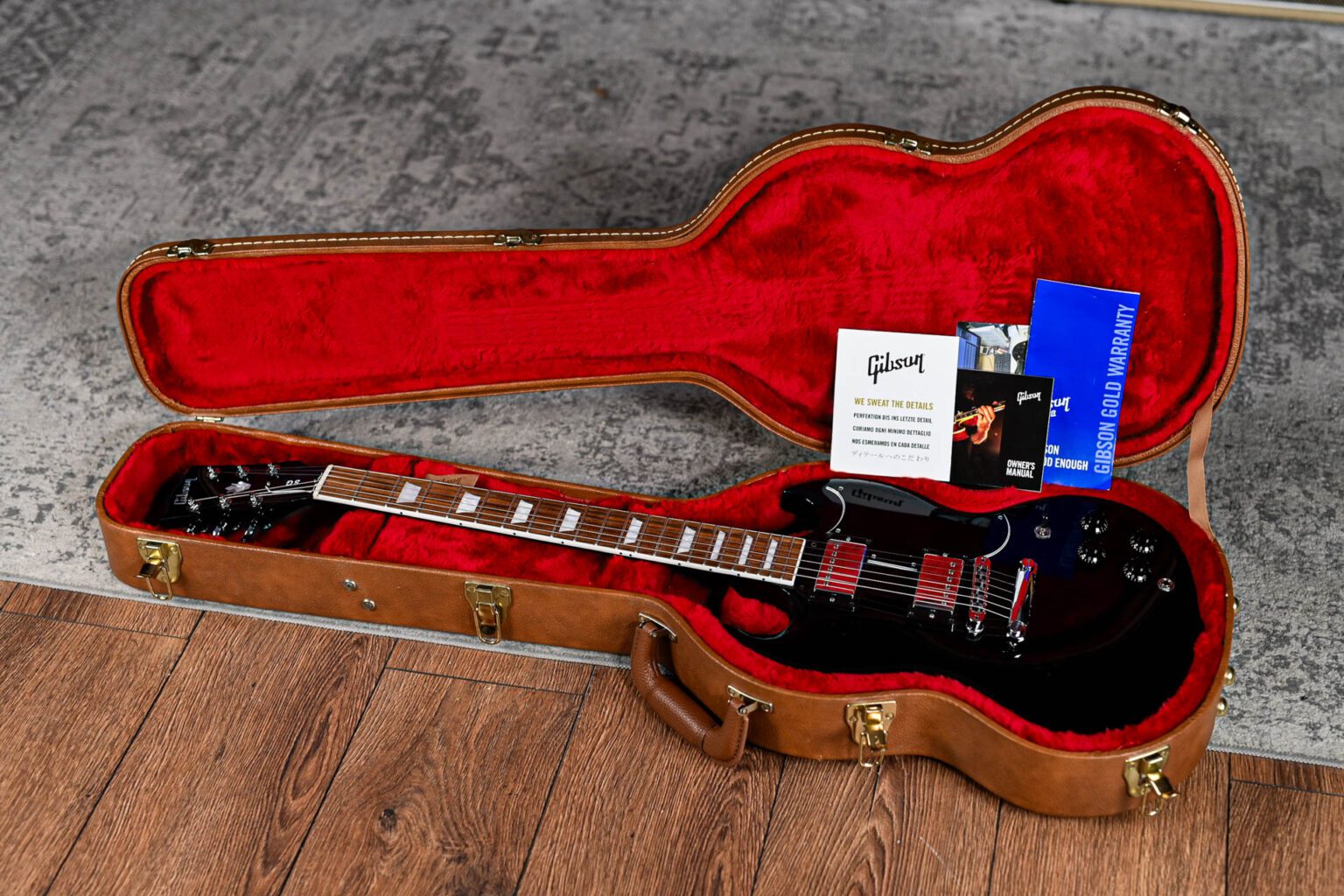 Gibson SG Standard in Ebony Guitar Gear Giveaway