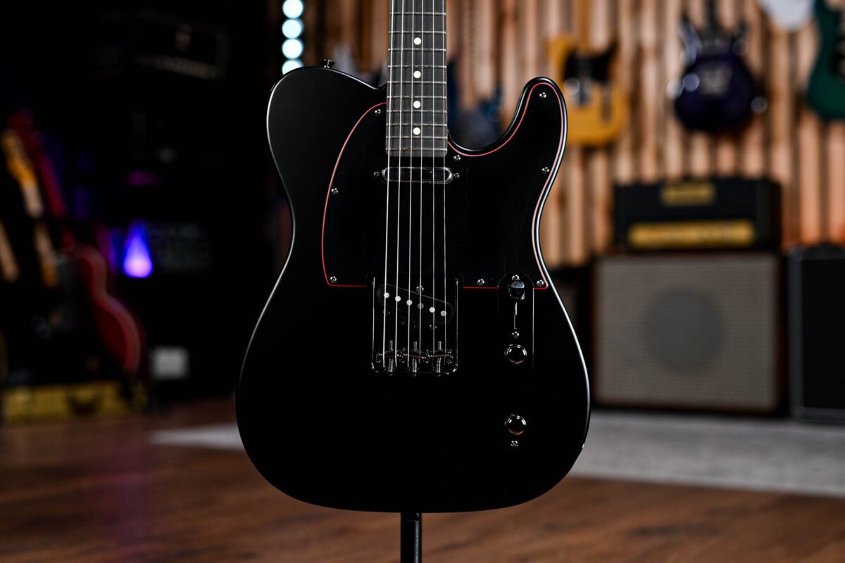 Fender Limited Edition Made in Japan Noir Telecaster Hybrid II in Satin Black