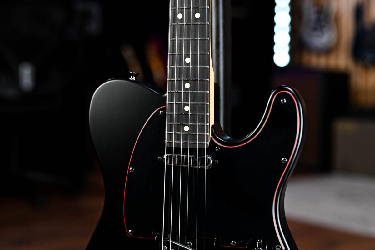 Fender Limited Edition Made in Japan Noir Telecaster Hybrid II in Satin Black - Image 5