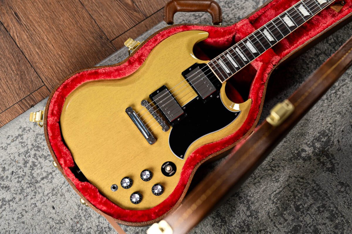 Gibson Custom Colour Series ‘61 SG standard in TV Yellow - Image 2