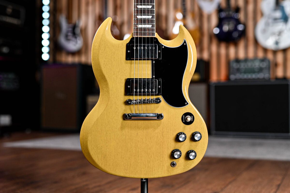Gibson Custom Colour Series ‘61 SG standard in TV Yellow