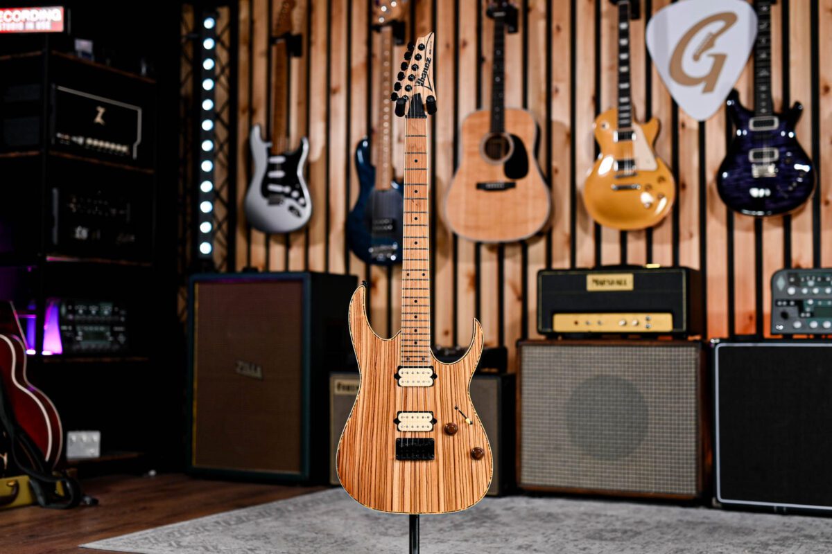 Ibanez RGEW521MZW Exotic Wood Natural Flat - Image 2