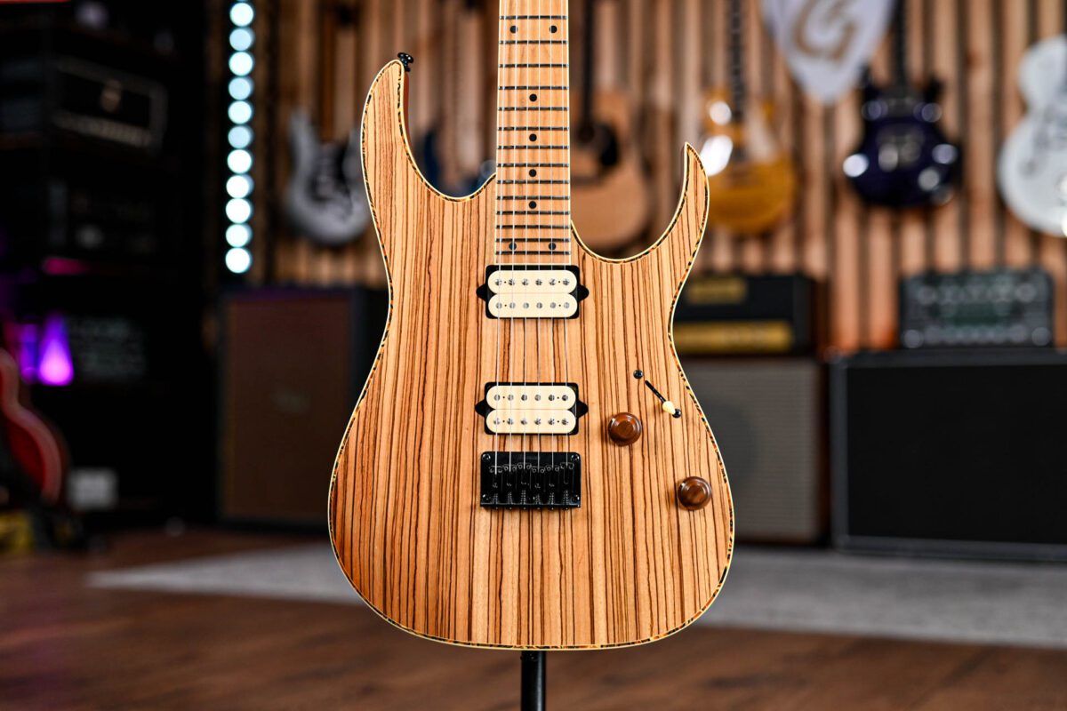 Ibanez RGEW521MZW Exotic Wood Natural Flat