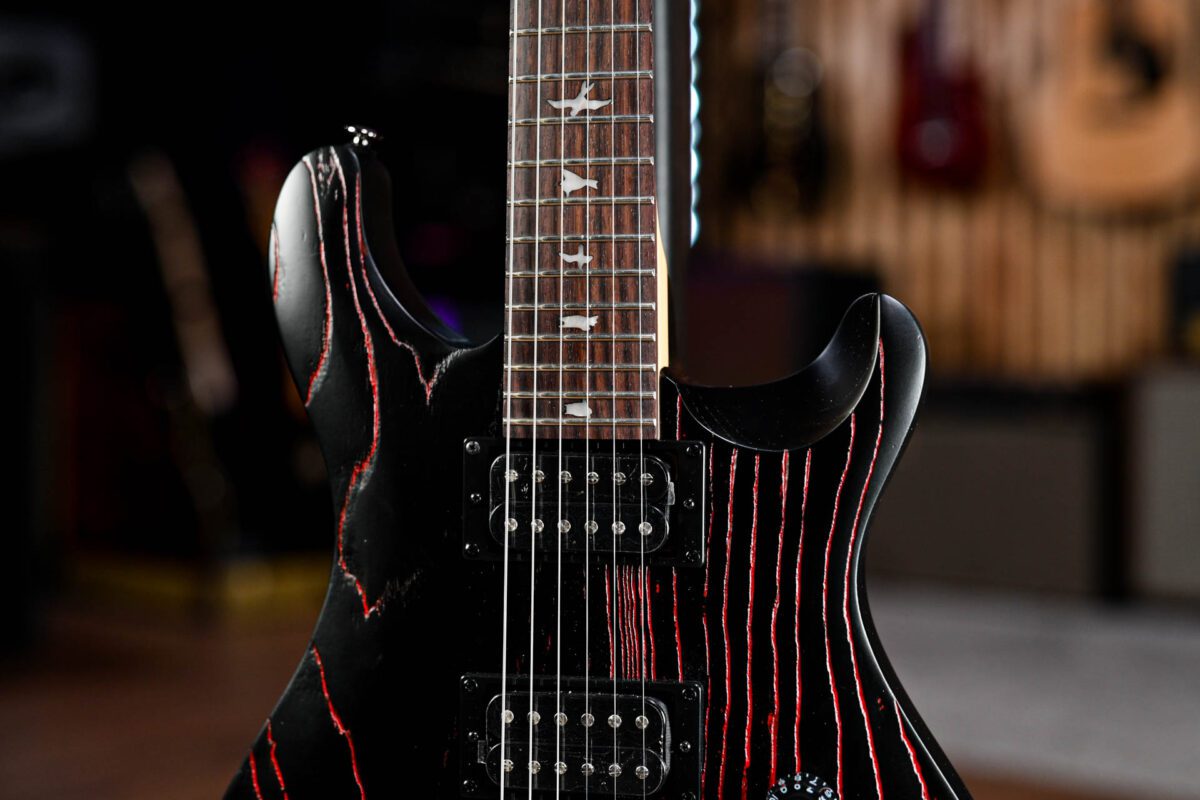 PRS Limited Edition SE CE 24 Sandblasted Red - Image 5