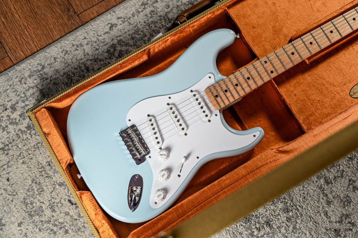 Fender Custom Shop 57 Stratocaster NOS in Sonic Blue - Image 5