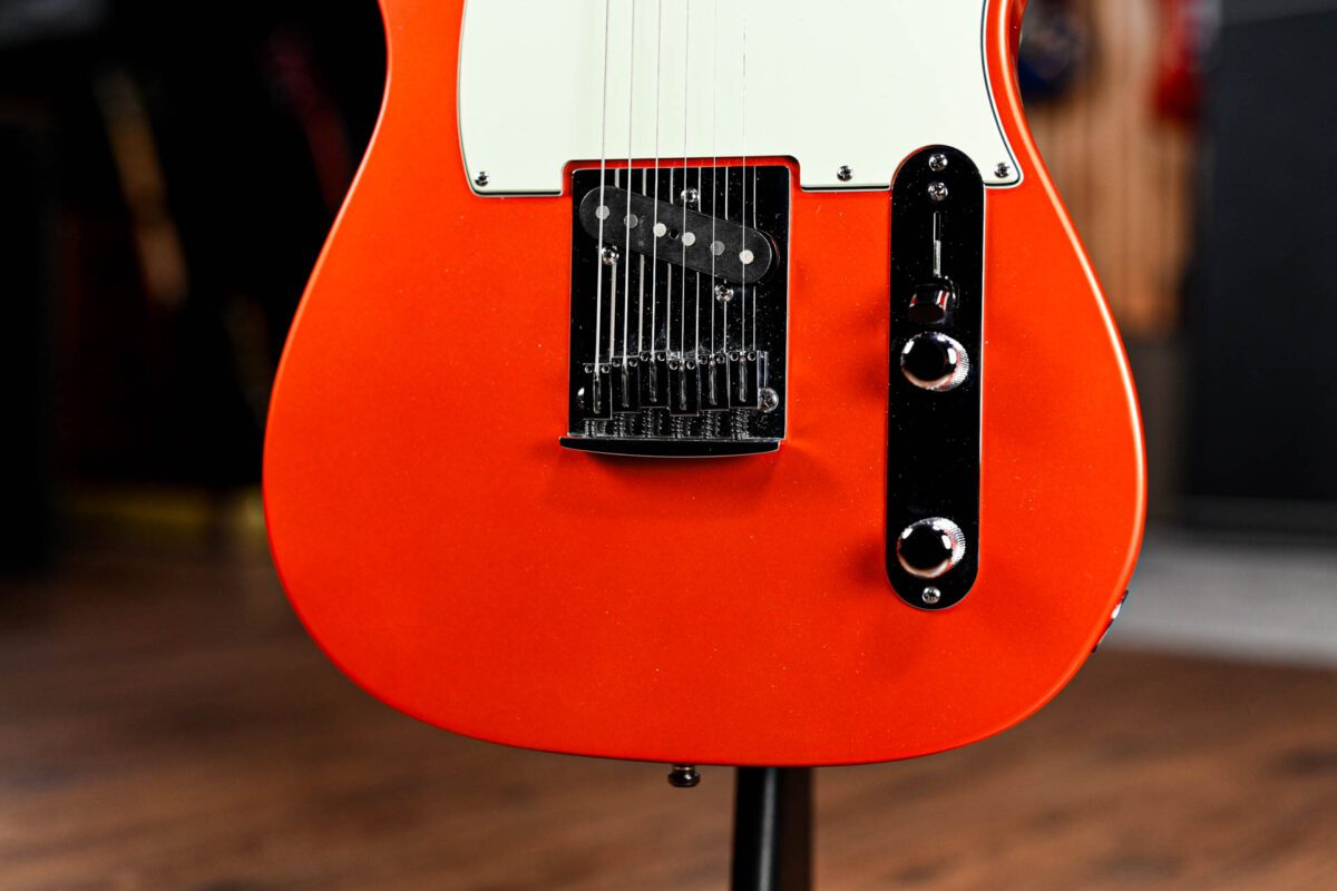 Fender Custom Shop Deluxe Telecaster in Candy Tangerine - Image 5