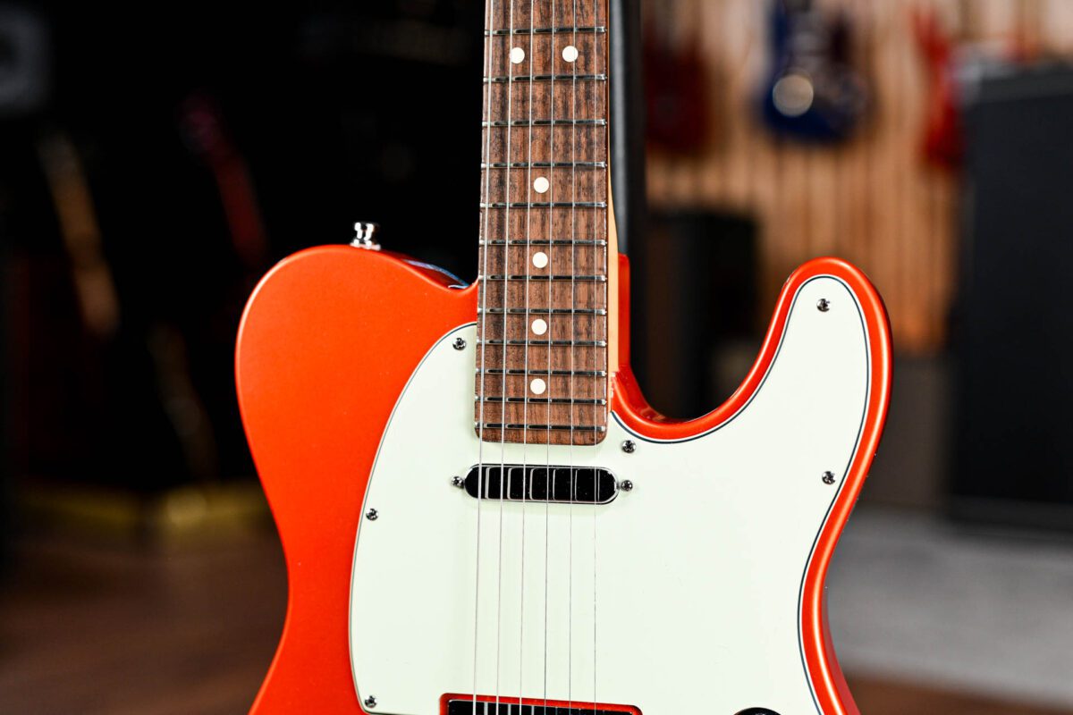 Fender Custom Shop Deluxe Telecaster in Candy Tangerine - Image 6