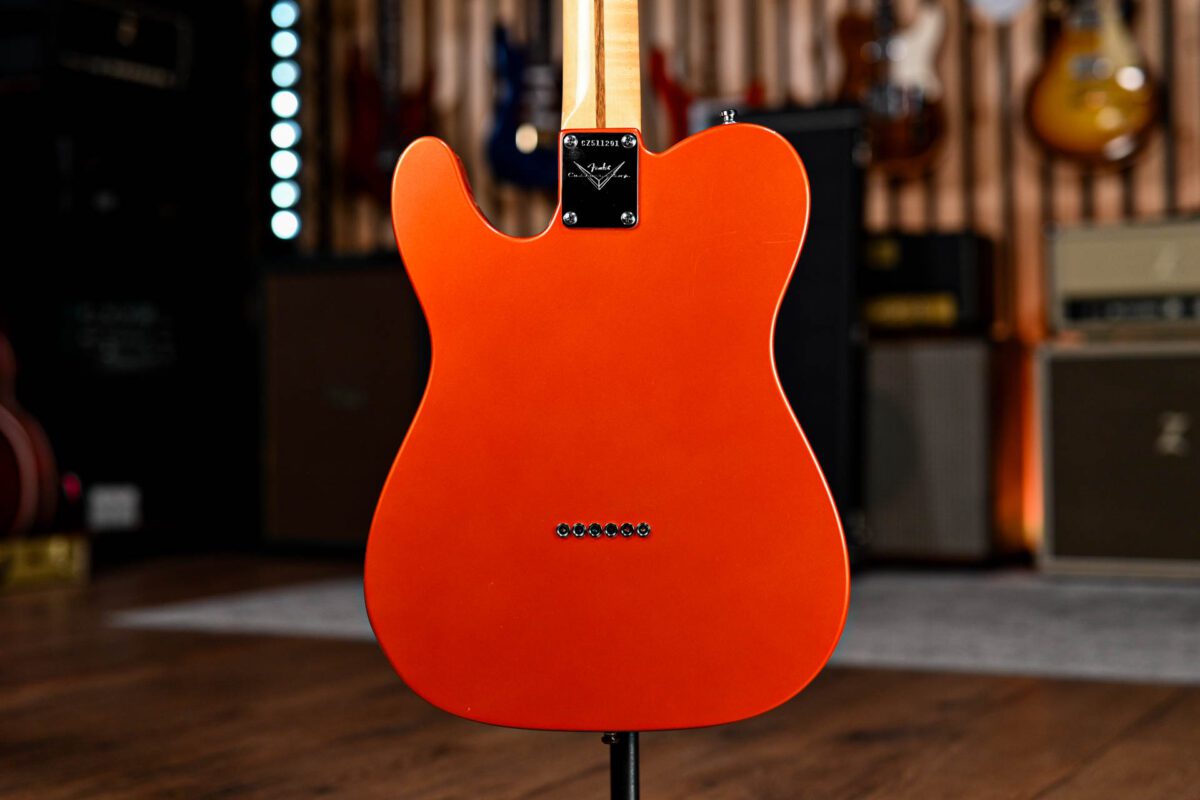 Fender Custom Shop Deluxe Telecaster in Candy Tangerine - Image 11