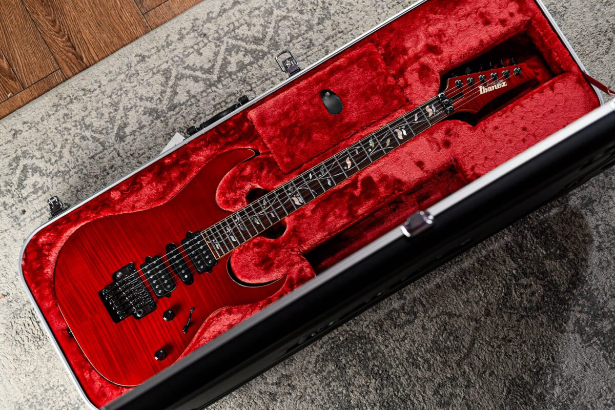 Ibanez RG8570Z-AGT J. Custom in Almandite Garnet - Image 4