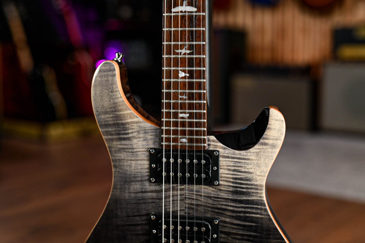 PRS SE Limited Edition Custom 24 Charcoal Fade - Image 4