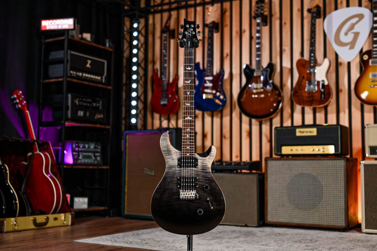 PRS SE Limited Edition Custom 24 Charcoal Fade - Image 2