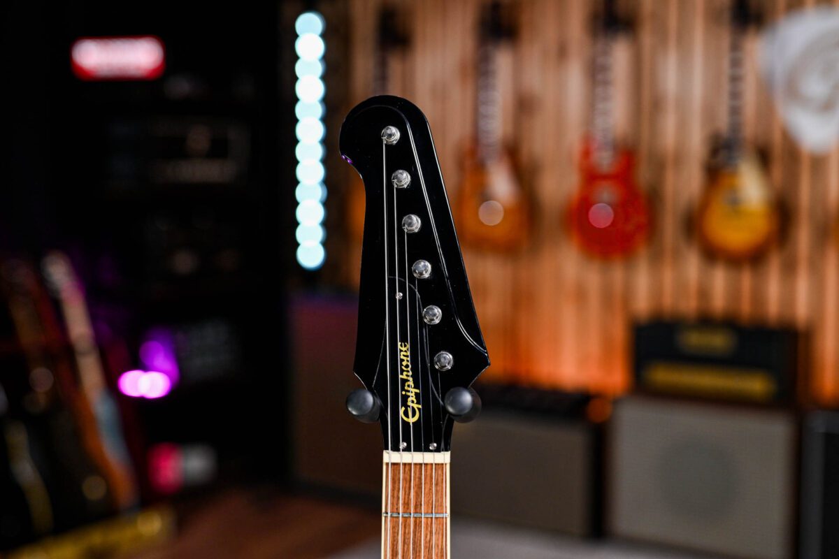 Epiphone Limited Edition Slash Firebird in Trans Black - Image 7