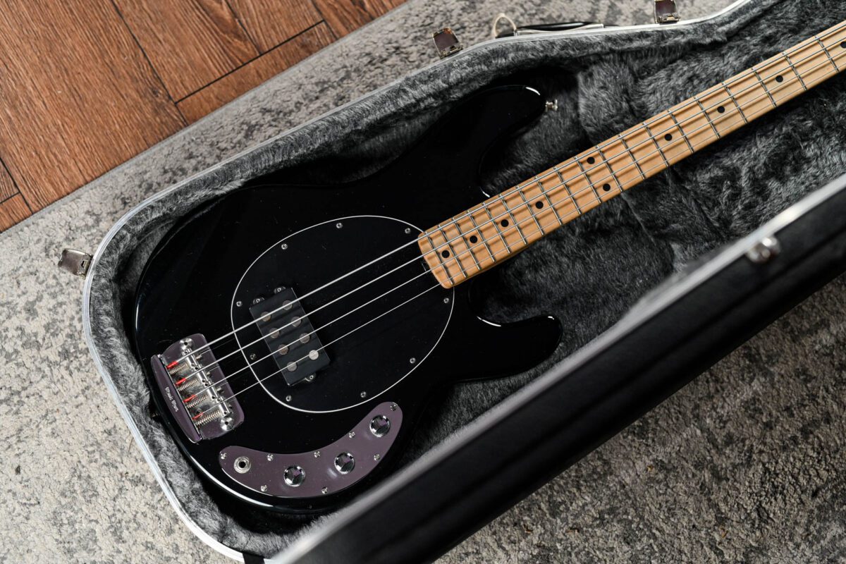 Ernie Ball Music Man Stingray In Black - Image 3