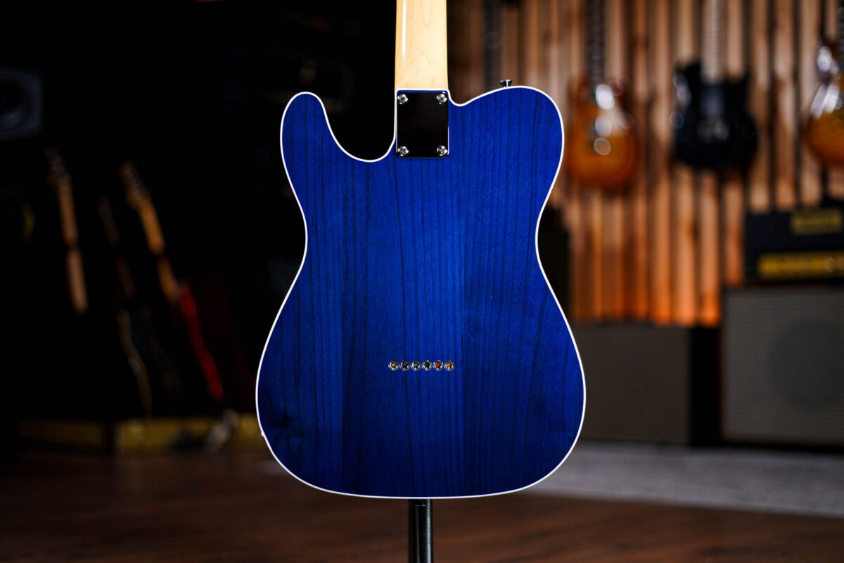 Fender FSR Made In Japan Ishibashi Traditional II '60s Telecaster Custom Transparent Blue - Image 8