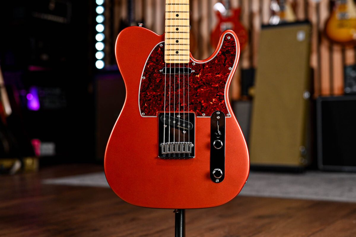 Fender Player Plus Telecaster in Aged Candy Apple Red