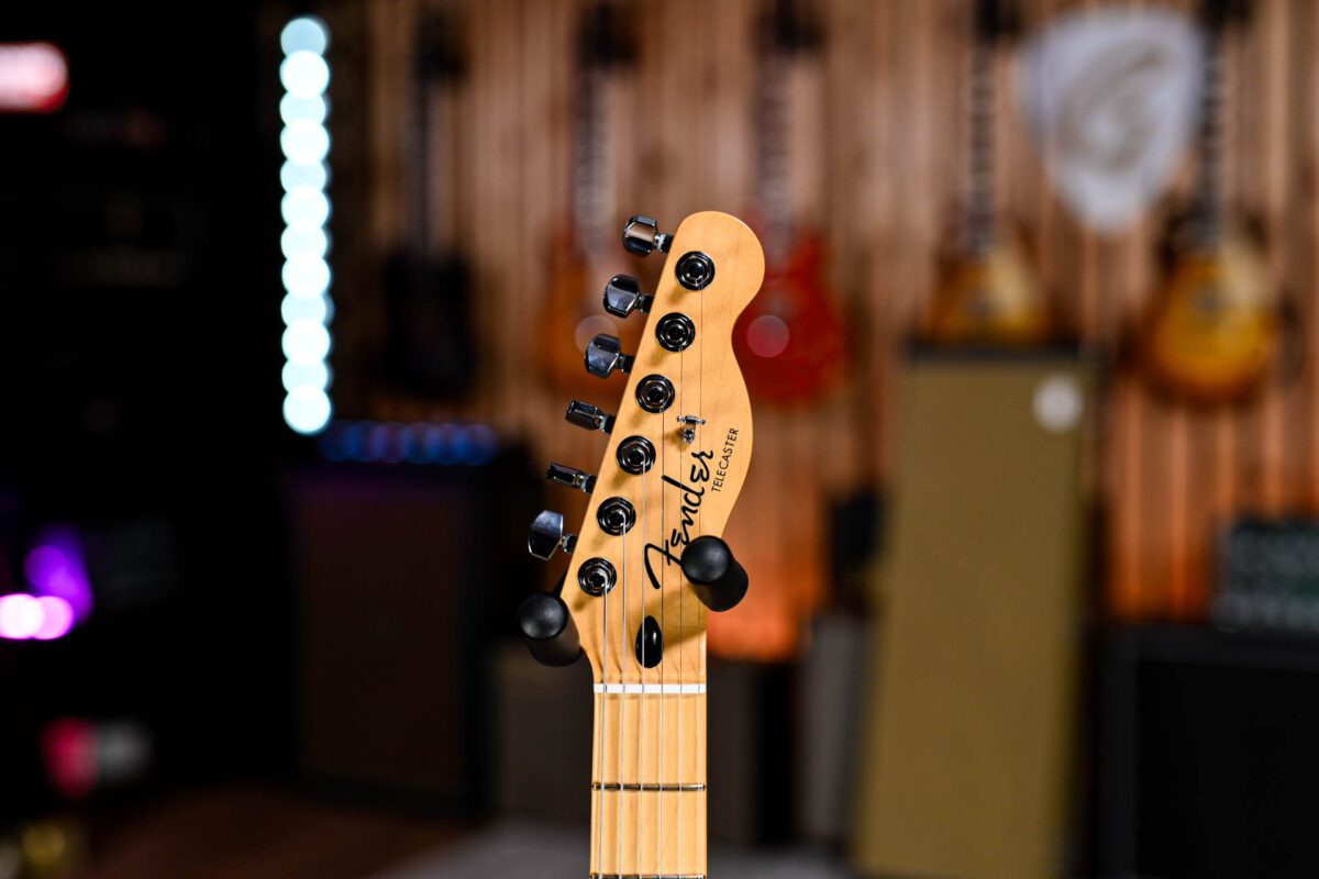 Fender Player Plus Telecaster in Aged Candy Apple Red - Image 4