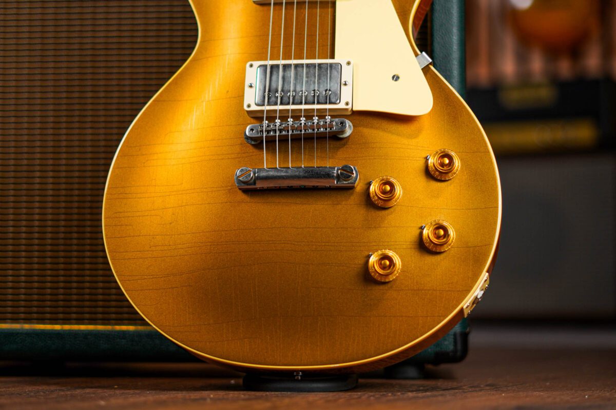 Gibson Custom Murphy Lab 1957 Les Paul Goldtop, Ultra Light Aged - Image 8