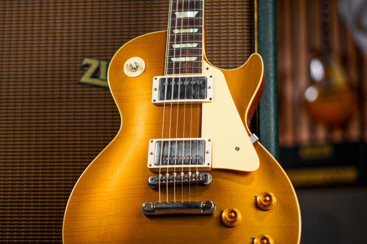 Gibson Custom Murphy Lab 1957 Les Paul Goldtop, Ultra Light Aged - Image 7