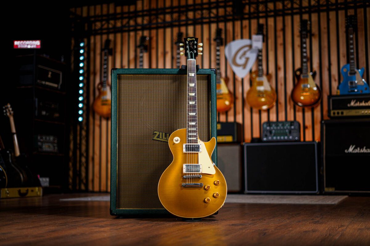 Gibson Custom Murphy Lab 1957 Les Paul Goldtop, Ultra Light Aged - Image 2