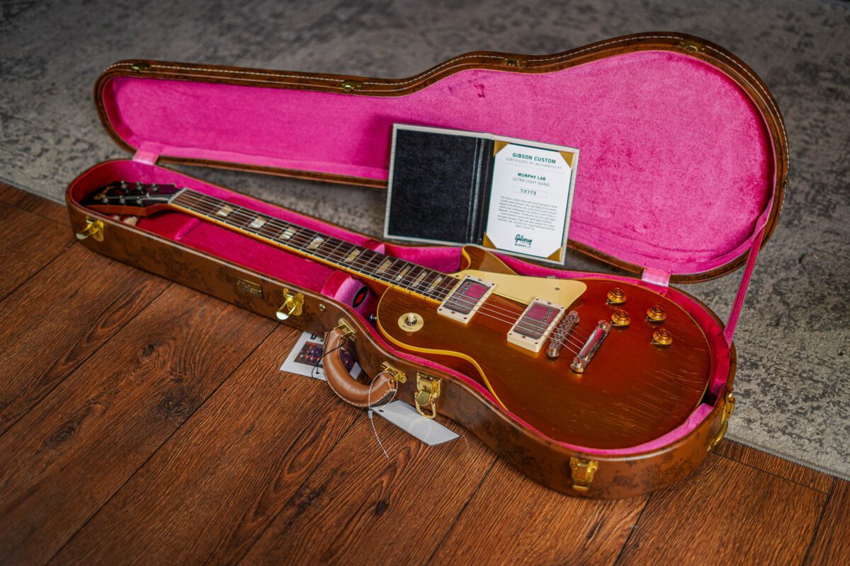 Gibson Custom Murphy Lab 1957 Les Paul Goldtop, Ultra Light Aged - Image 12