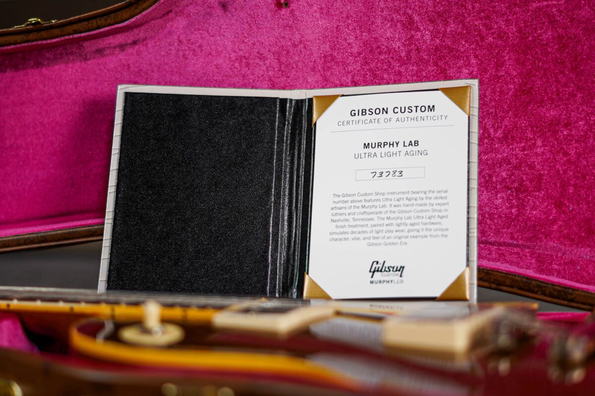 Gibson Custom Murphy Lab 1957 Les Paul Goldtop, Ultra Light Aged - Image 4