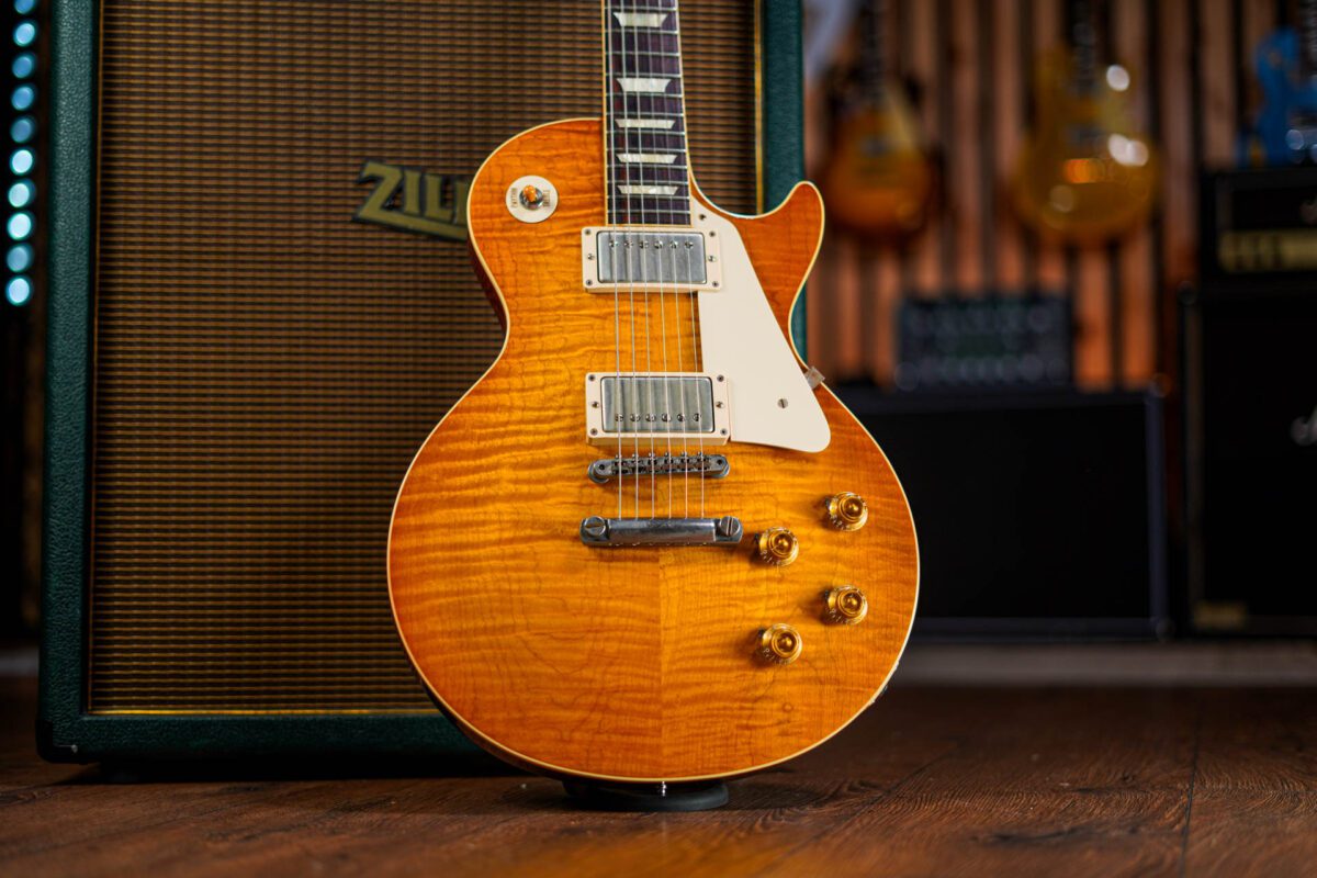 Gibson Custom Shop Les Paul R8 1958 Reissue in Lemon Burst