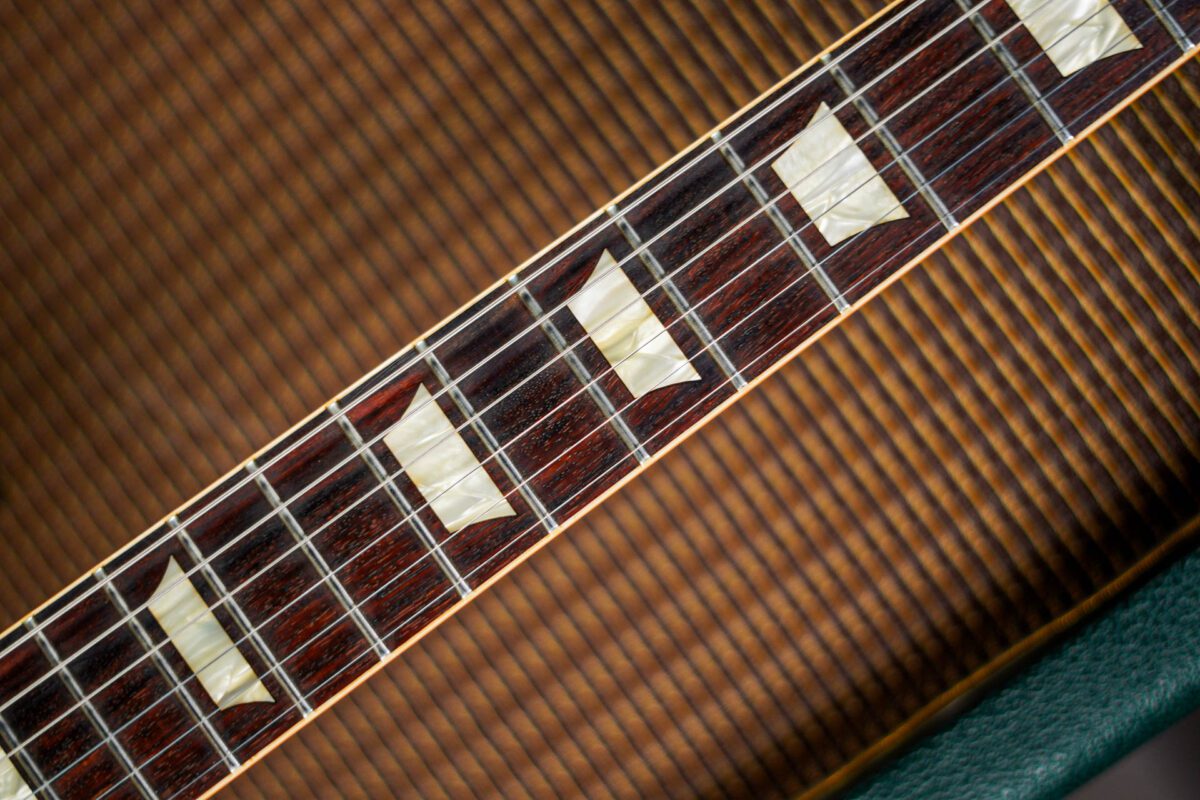 Gibson Custom Shop Les Paul R8 1958 Reissue in Lemon Burst - Image 8