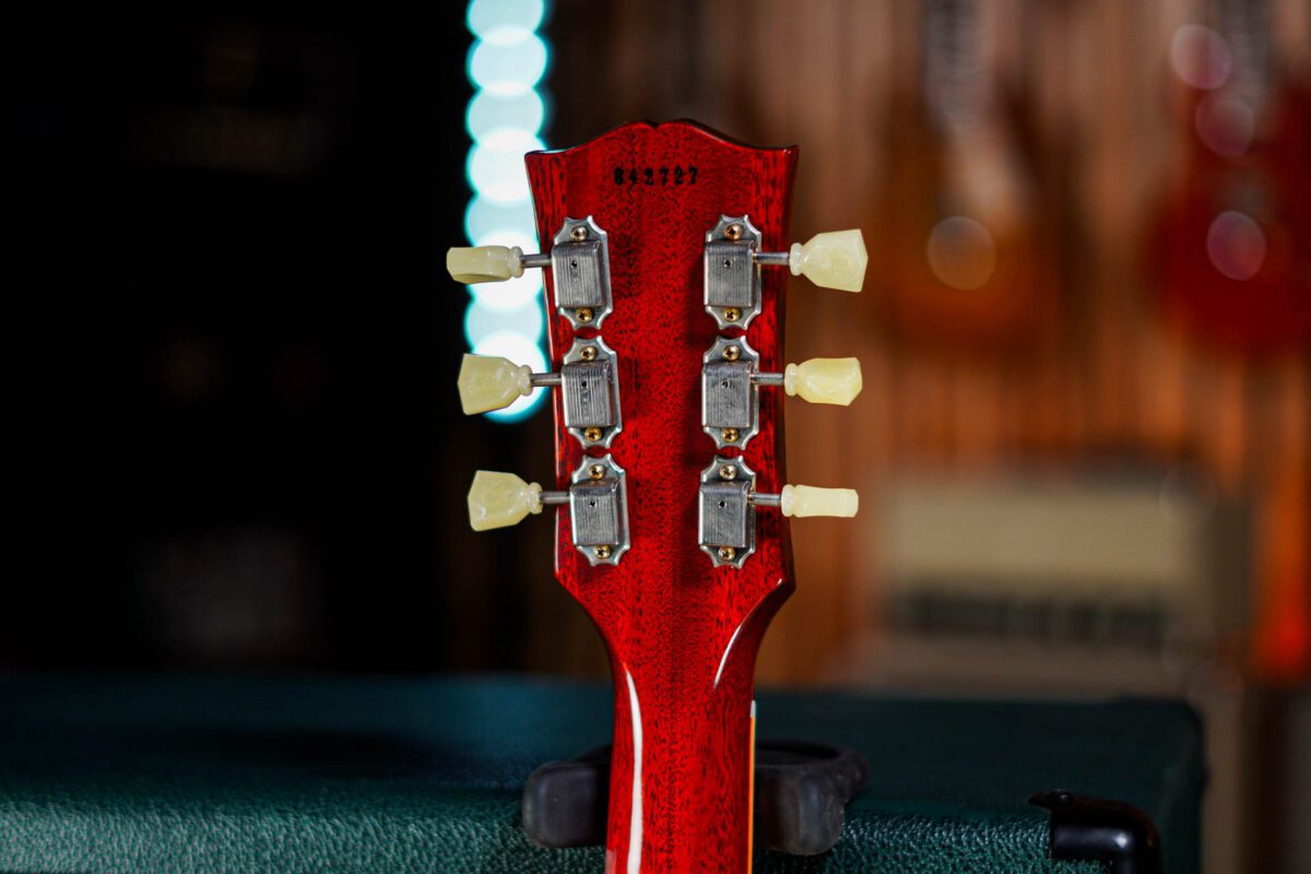 Gibson Custom Shop Les Paul R8 1958 Reissue in Lemon Burst - Image 10