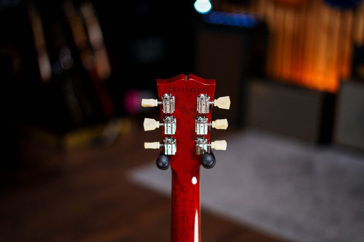 Gibson SG Standard '61 with Sideways Vibrola in Vintage Cherry - Image 7