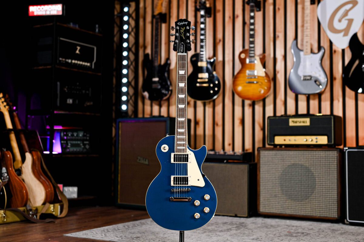 Epiphone Les Paul Standard 60s Brunswick Blue Sparkle UK Exclusive - Image 2