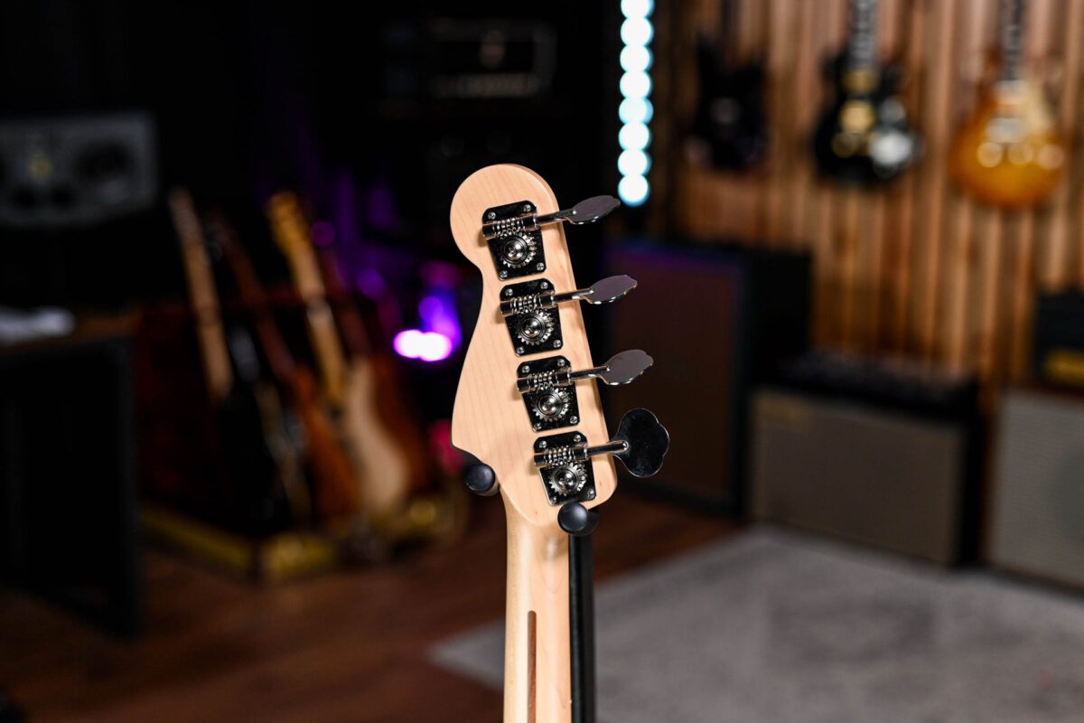 Fender AJB-100 Aerodyne Classic Precision Bass Special in Flame Amber - Image 7