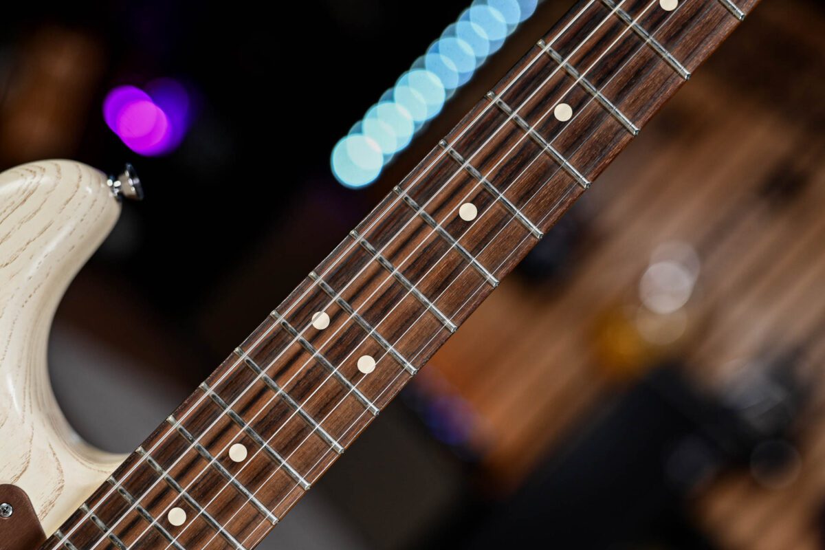 Fender American Standard FSR Stratocaster in Rustic Ash - Image 6