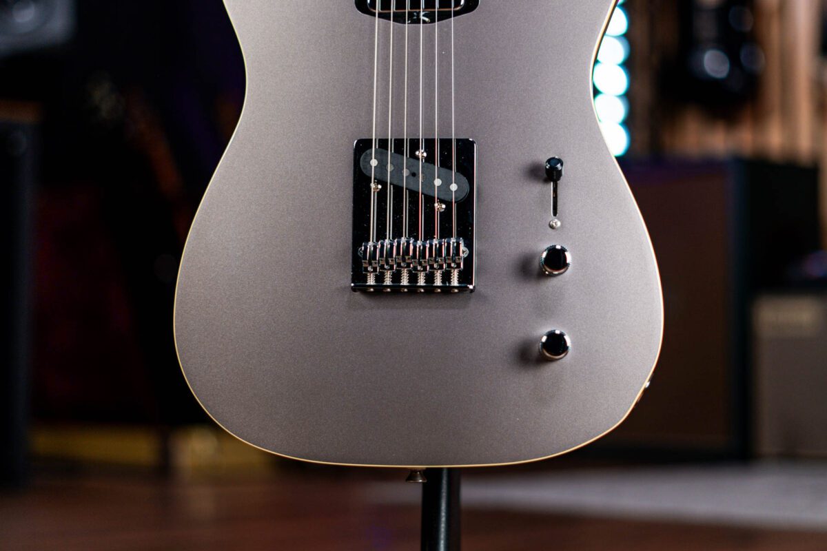 Fender MIJ Aerodyne Special Telecaster in Dolphin Metallic Gray - Image 3