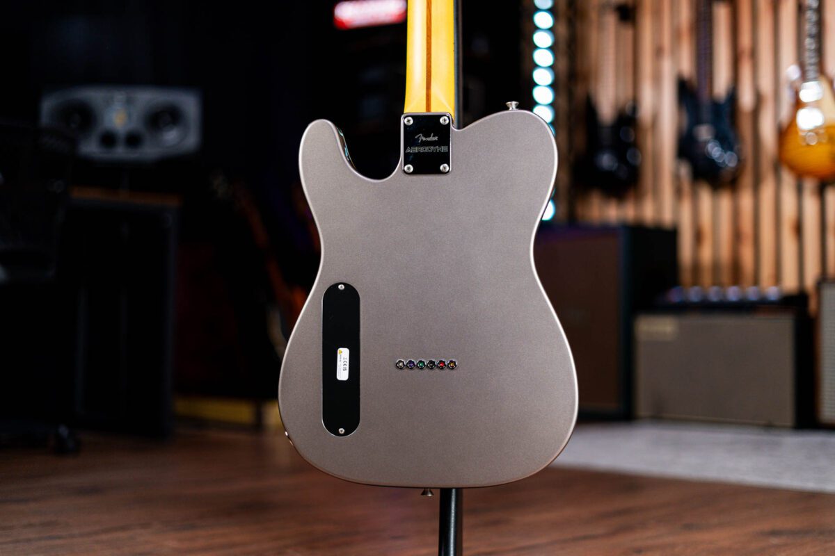 Fender MIJ Aerodyne Special Telecaster in Dolphin Metallic Gray - Image 8