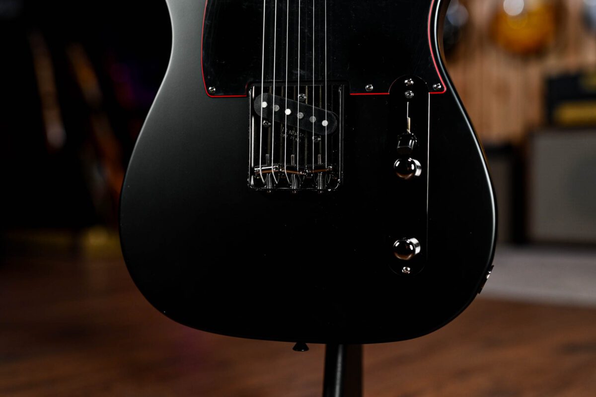 Fender Limited Edition Made in Japan Noir Telecaster Hybrid II in Satin Black - Image 3