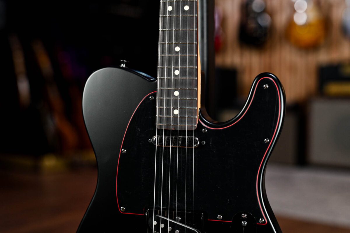 Fender Limited Edition Made in Japan Noir Telecaster Hybrid II in Satin Black - Image 4