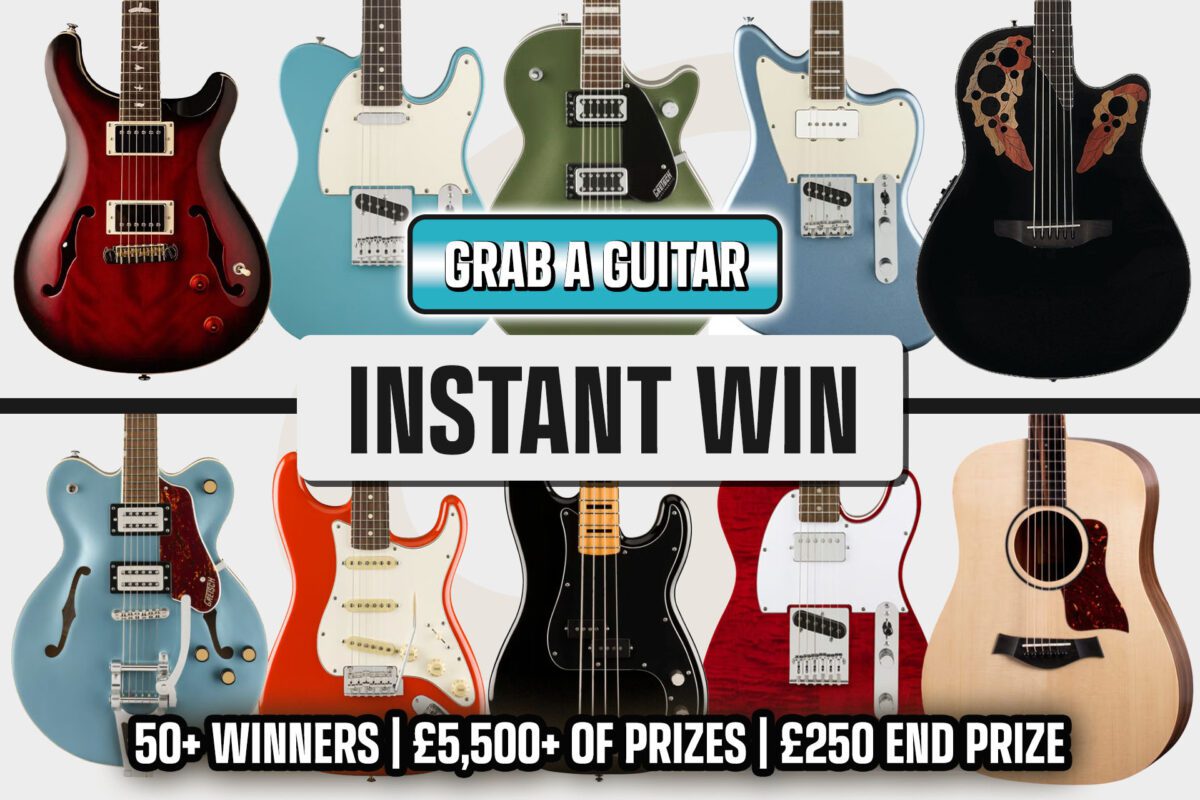 Grab A Guitar Instant Win #5 | £5,500+ of prizes!