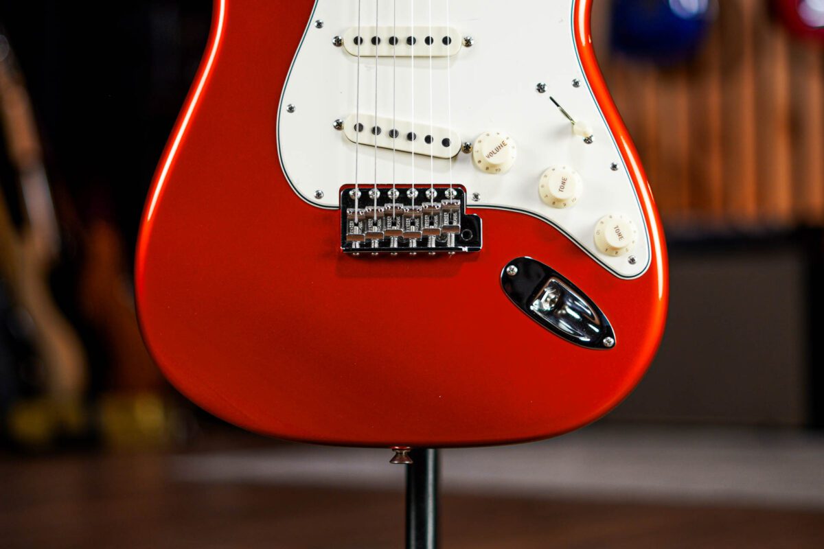 Fender Custom Shop LTD 64 Stratocaster NOS in Candy Tangerine - Image 7