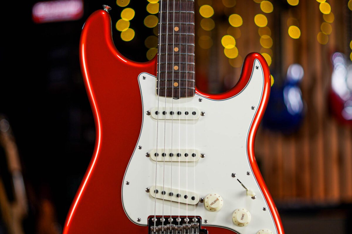 Fender Custom Shop LTD 64 Stratocaster NOS in Candy Tangerine - Image 8