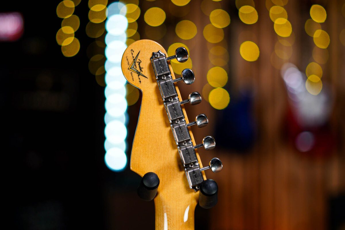 Fender Custom Shop LTD 64 Stratocaster NOS in Candy Tangerine - Image 11