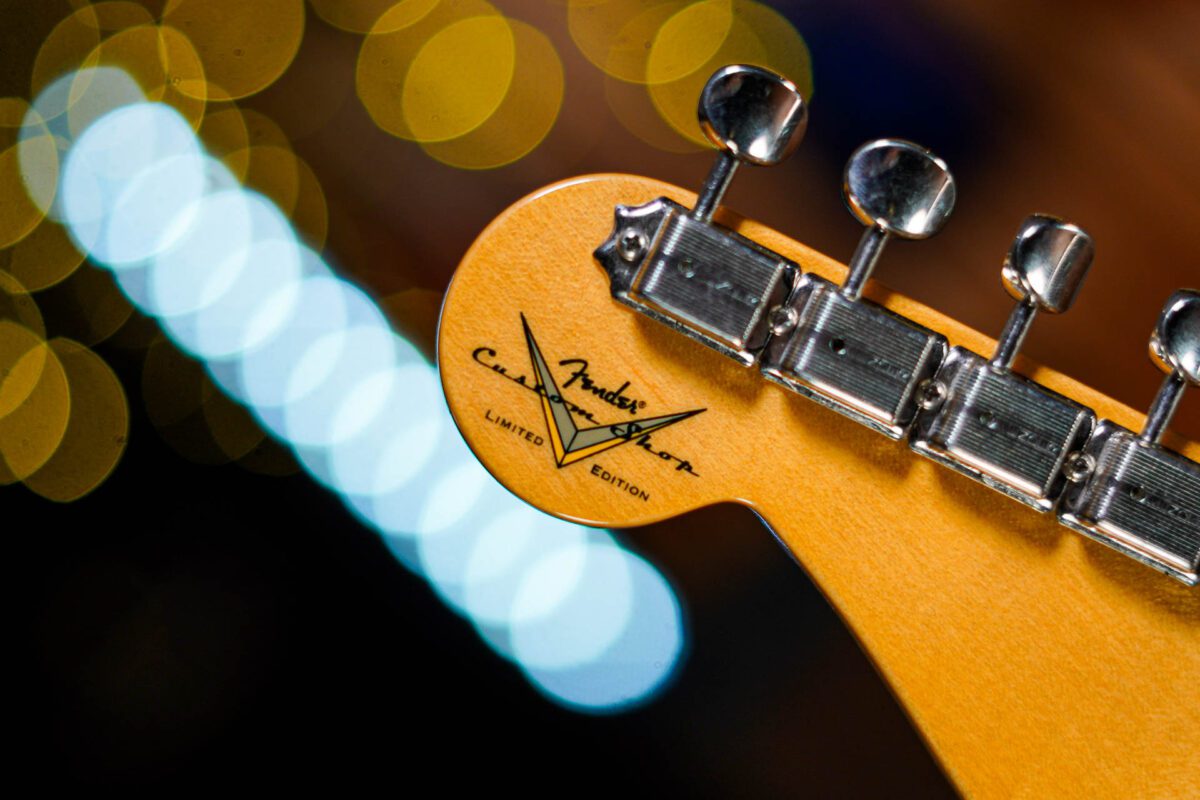 Fender Custom Shop LTD 64 Stratocaster NOS in Candy Tangerine - Image 5