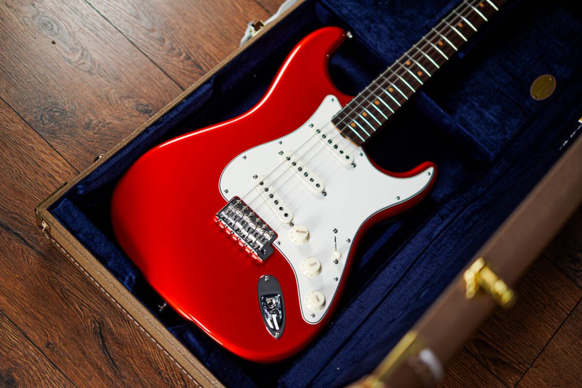 Fender Custom Shop LTD 64 Stratocaster NOS in Candy Tangerine - Image 3
