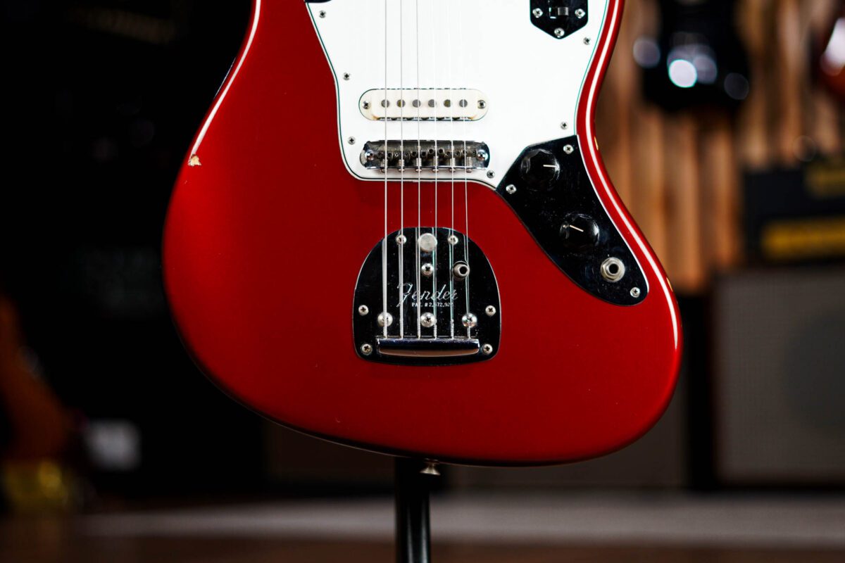 Fender 1966 Jaguar in Candy Apple Red - Image 6